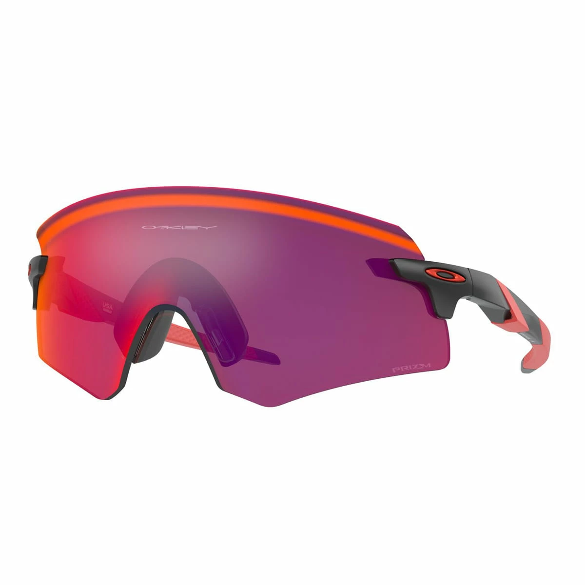 Oakley Encoder Occhiali Da Sole Nero Opaco - PRIZM Road