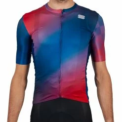 Sportful Maglia Rocket - Blu/Rosso