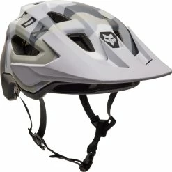 Fox Racing Casco Speedframe Camo, CE - Grigio Camo
