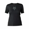 Fox Racing Maglia A Manica Corta Ranger Foxhead Da Donna - Nero