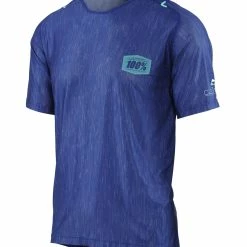 100% Maglia Celium Heather Enduro/Trail - Blu
