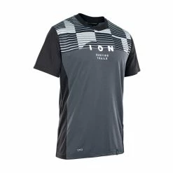 ION Tee SS Scrub Mesh_ine - Maglia - Nero/Grigio/Bianco