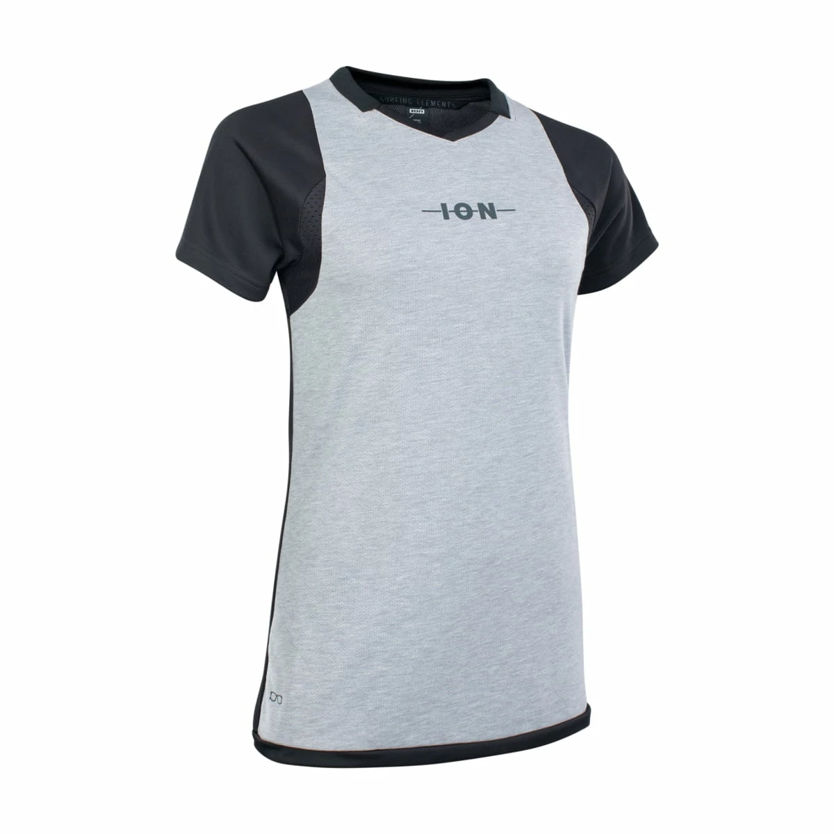 ION Tee SS Scrub AMP WMS - Maglia Da Donna - Nero/Grigio