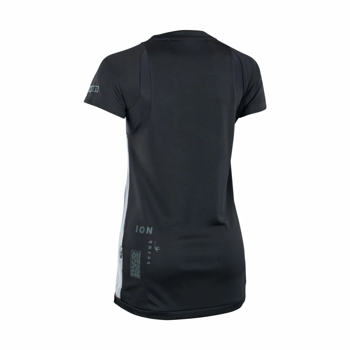 ION Tee SS Scrub AMP WMS - Maglia Da Donna - Nero/Grigio - immagine 2