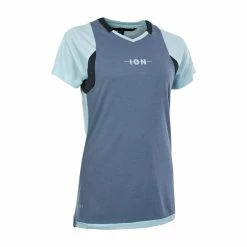 ION Tee SS Scrub AMP WMS - Maglia Da Donna - Gusty Blue - Azzurro/Blu