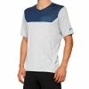 100% Maglia Airmatic A Maniche Corte - Grigio/Mezzanotte