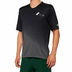 100% Maglia A Manica Corta Celium - Nero/Charcoal