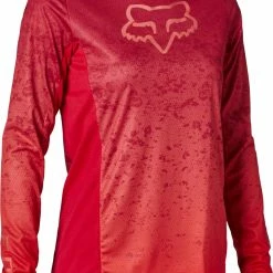 Fox Racing Donna DEFEND LS JERSEY LUNAR - Berry Punch