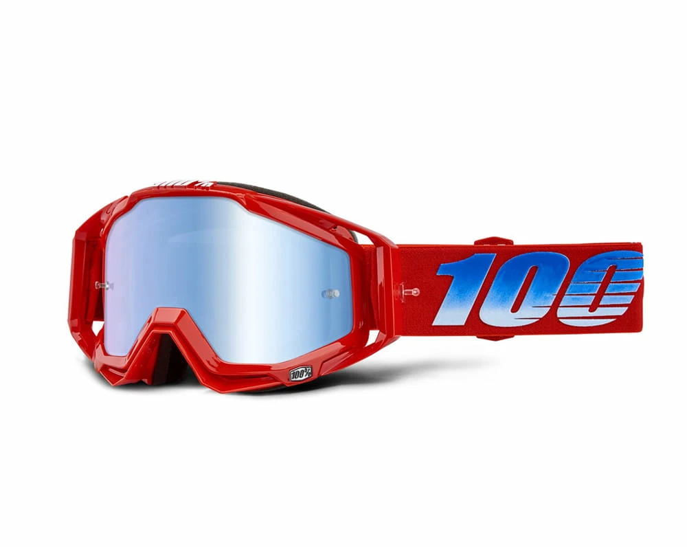 100% Occhiali Racecraft Anti Fog Mirror Lens - Kuriakin