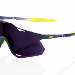100% Hypercraft XS - Lente Fumé - Colori Digitali Metallizzati Opachi