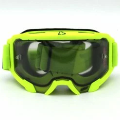 LEATT Velocity 4.5 Goggle Lente Antiappannamento Neon Clear - Neon Yellow