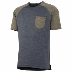 IXS Maglia A Maniche Corte Flow X - Graphite/Khaki