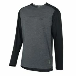 IXS Flow X Kids - Maglia A Manica Lunga - Grigio/Nero