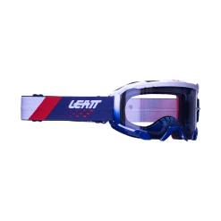 LEATT Velocity 4.5 Iriz Goggle Lente Antinebbia Royal Silver