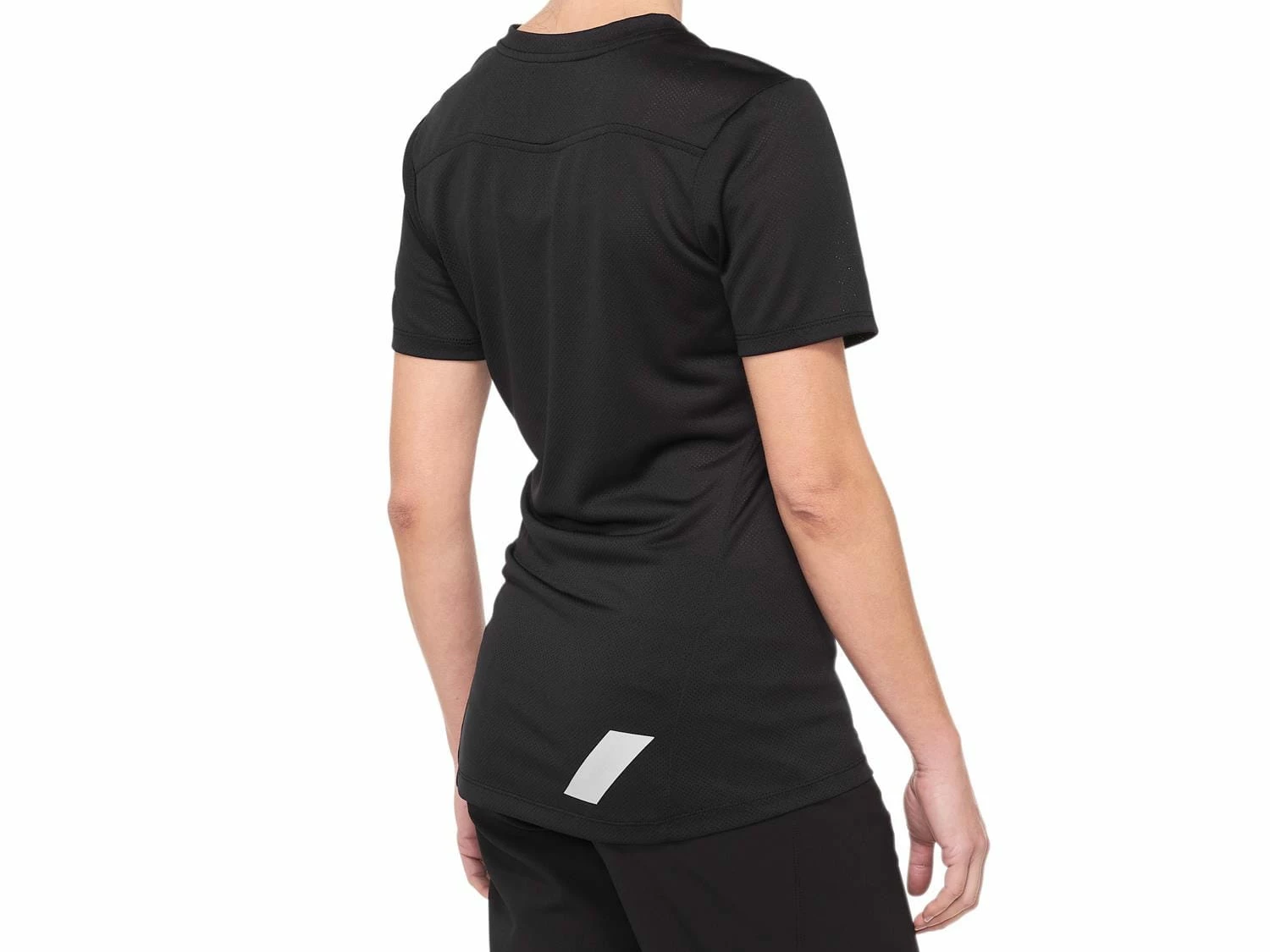 100% Maglia A Maniche Corte Ridecamp Donna - Nero/grigio - immagine 2