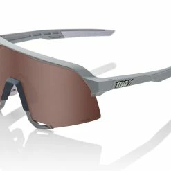100% S3 - Lente A Specchio HiPER - Soft Tact Grigio Pietra