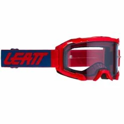 LEATT Velocity 4.5 Goggle Lente Antinebbia Rosso/blu