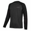 Endura Maglia SingleTrack (manica Lunga) - Grigio Peltro