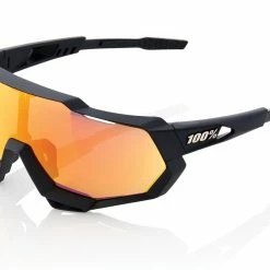 100% Speedtrap - Lente A Specchio HiPER - Soft Tact Nero