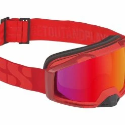 IXS Specchio Trigger Goggle (basso Profilo) - Racing Red