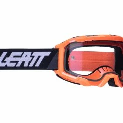 LEATT Velocity 4.5 Goggle Lente Antiappannamento Neon Orange/Clear