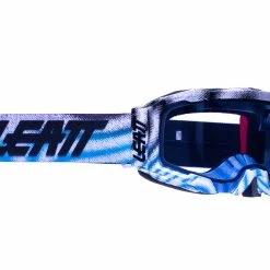 LEATT Velocity 5.5 Goggle Lente Antinebbia Zebra Blu Blu