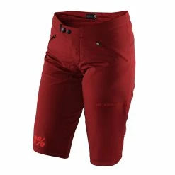 100% Pantaloncini Da Donna Ridecamp - Rosso