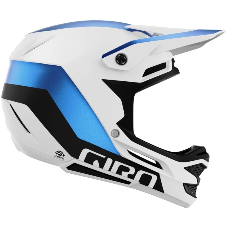 Giro Insurgent Spherical - Bianco Opaco/blu Ano - immagine 2