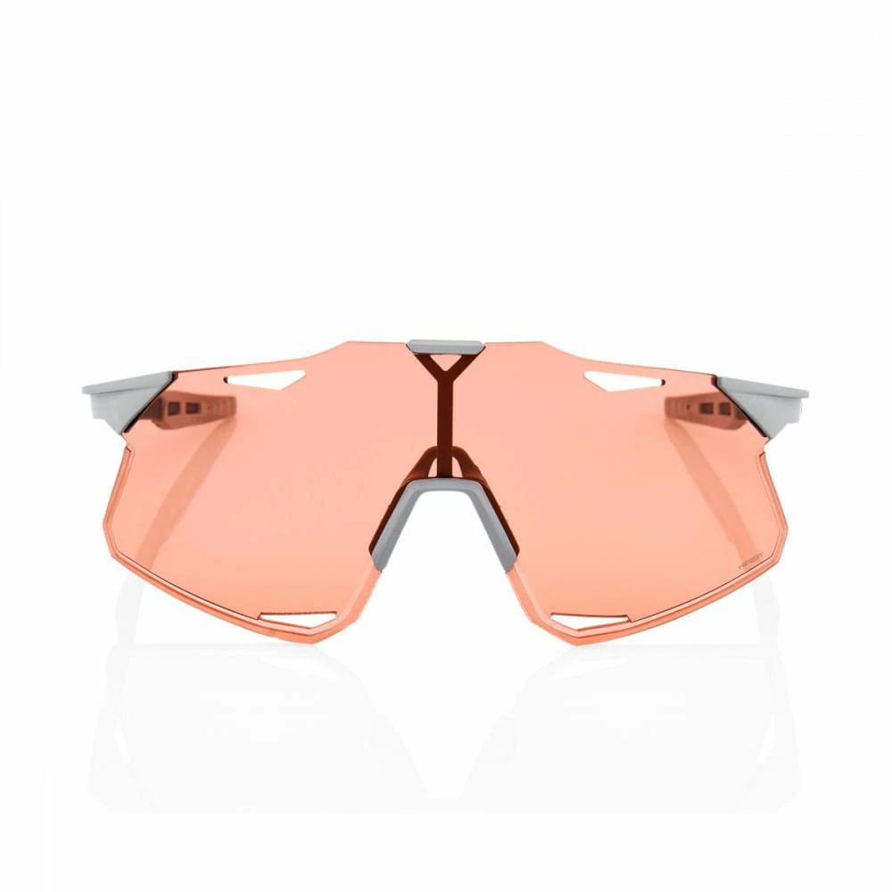 100% Hypercraft - Lente HiPER - Grigio Pietra Opaco/Corallo - immagine 2