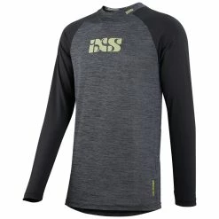 IXS Maglia A Maniche Lunghe Trigger X - Nero/Nero