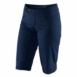 100% Pantaloncini Da Donna Ridecamp - Blu Navy