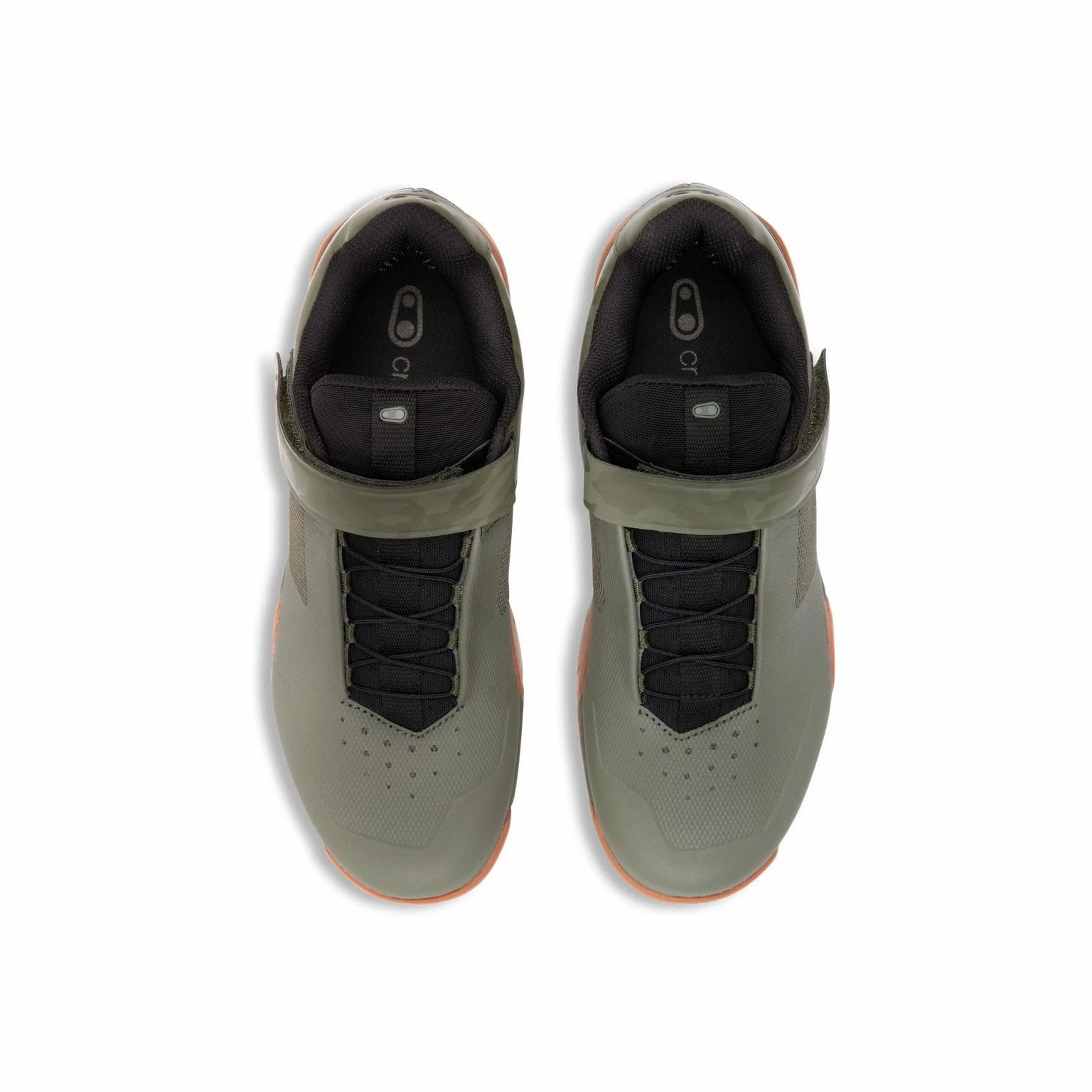 Crankbrothers Mallet E Shoe Speedlace - Collezione Limitata Camo, Verde Camo/nero/gomma - immagine 5