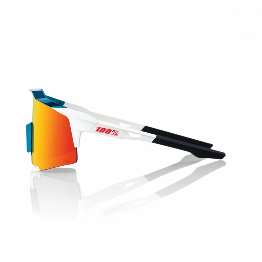 100% Speedcraft BORA - Lente A Specchio Multistrato HiPER - Team White - Bora - immagine 3