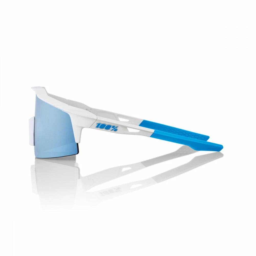 100% Speedcraft SL Movistar - Lente HiPER Blue Multi Mirror - Team White - immagine 3