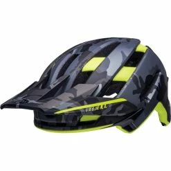 Bell Casco Da Bicicletta Super Air Spherical - Camo Opaco/hi-viz